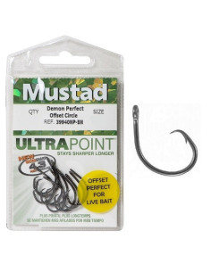 Mustad Demon Tuna Circle 39940 NP.BN 2/0